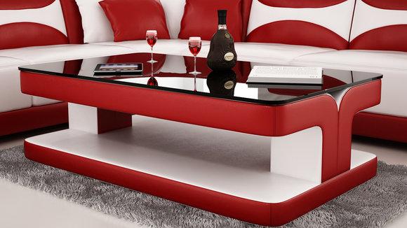 Modern Couchtisch Tisch Glastisch Tische Designer Beistelltisch Sofort