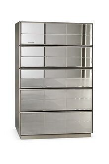 Schlafzimmer-Kommode in Weiß-Grau - Modernes Design Sofort