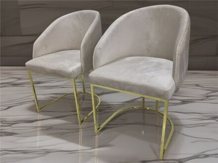 2x bequemen Lehnstühlen – stilvolles Design und hoher Sitzkomfort für Ihr Esszimmer Sofort