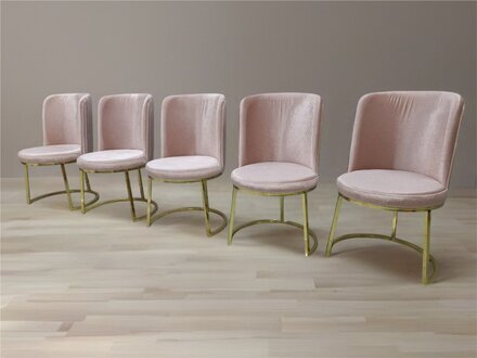 Esszimmer 5x Stühle Holz Luxus Sessel Wohnzimmer Möbel 5tlg Sofort