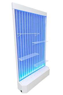 Wasser Wand Water Wall Regal Bar Schrank Möbel LED Beleuchtet Sofort