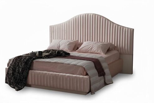 Modernes Polsterbett mit Boxspring-System Eleganz trifft Schlafkomfort Sofort