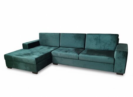 Ecksofa Still Modern Wohnzimmer Textil L-form Farbe Grün Polyester Sofort
