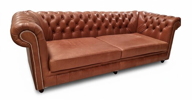 Design Chesterfield Designer Sofa 3 Sitzer Chesterfield Couch Polster Sofort