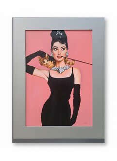 Zeitgenössische Ölmalerei, handgefertigt auf Premium-Leinwand Sofort