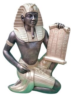 Ägyptische Figur Skulpturen Dekoration hieroglyphen Deko Sofort