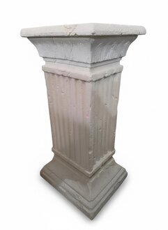 Lampe Stand Steh Leuchte Skulptur Stand Säulenlampe Antik Sofort