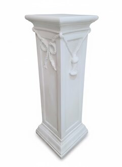 Weiß Dekorative Blumensäule Blumenständer Säule im griechischen Stil Sofort