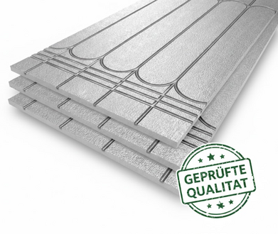 Trockenbau Fußbodenheizung 0,72 m² – kein Estrich – 30/20 mm