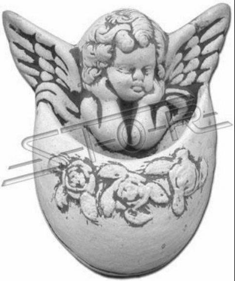 Wandrelief Steinplatte Bild Azteken Engel Antil Relief Steinguss Wand Bilder
