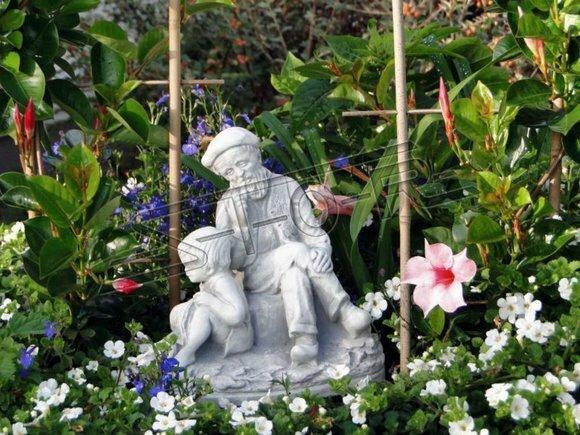 Garten Dekoration Opa Enkel Statue Skulptur Figuren Skulpturen Designer