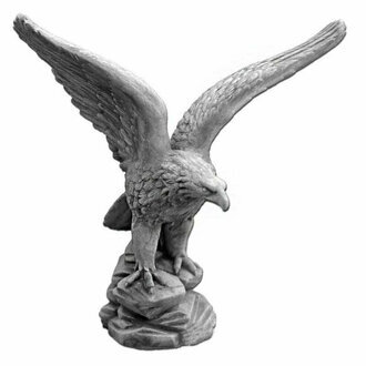GARTENFIGUR STEINFIGUR FIGUR GARTEN SKULPTUR STEINGUSS FROSTFEST 70 cm - 1588