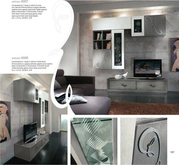rtv wandschrank regal wohnzimmer tv holz schränke vitrine wandregale schränke italien neu