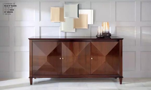 Designer Schränke SideBoard Edel Holz Luxus Hoch Kommode Kommoden