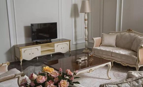 Luxus set Couchtisch tv Schrank Sofa Couch Polster Set Garnitur 3tlg. Neu