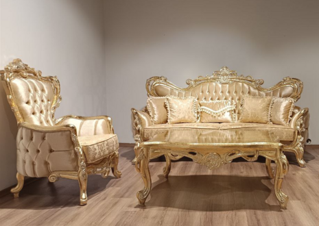 Luxus Sofagarnitur 3+1 Sitzer für elegantes Zuhause SOFORT