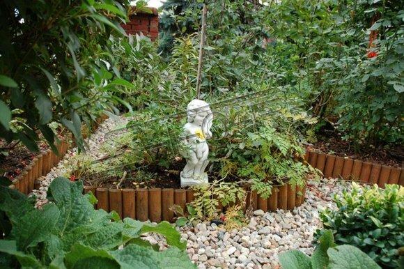 36cm Deko Skulptur Design Figur Statue Garten Figuren Statuen Skulpturen