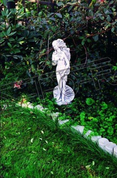 Garten Dekoration 58cm Venus Terrasse Stein Figuren Figur Deko Statue