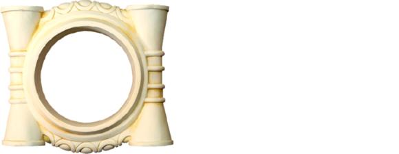 Säulen Fuß Umrandung Stand Fuß Rund Runder Neu Stütze für Säule