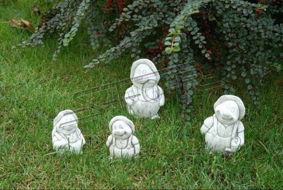 Garten Dekoration Igel Terrasse Stein Figuren Figur Deko Statue Skulptur