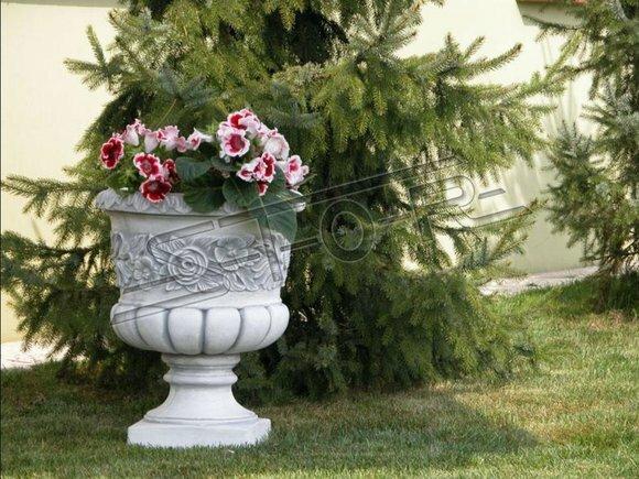 Design Blumentopf Top Planz Kübel Gefäß Töpfe Figur Gesicht Skulptur