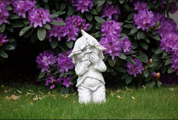 Junge Sitzende Figur Statue Figuren Skulptur Statuen Garten Dekoration