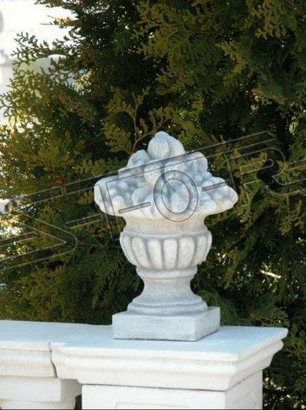 Stein Dekoraton Pflanze Figur Garten Terrasse Statuen Figuren Skulpturen