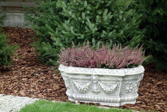 Blumentöpfe Kasten Topf Blumen Töpfe XXL Beton Garten Terrasse Skulptur