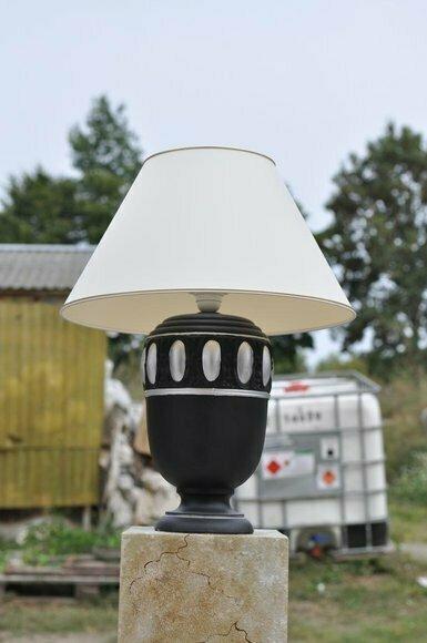 Design Lampe Tischlampe Leuchte Deko Klassische Beleuchtung 58cm Tisch
