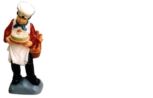 Design Bäcker Figur Statue Skulptur Figuren Skulpturen Dekoration Deko