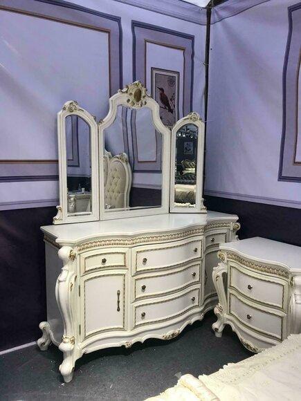 Buffet Kommode Kommoden Schrank Barock Rokoko Spiegel Anrichte Konsole