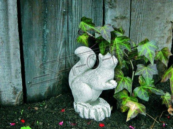 Garten Dekoration Eichhörnchen Terrasse Stein Figuren Figur Statue