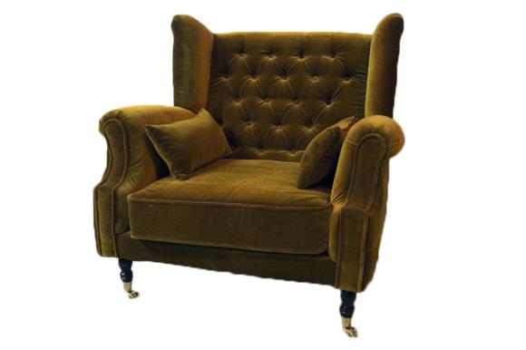 Chesterfield Ohrensessel Sessel Couch Relax Polster Designer Couchen