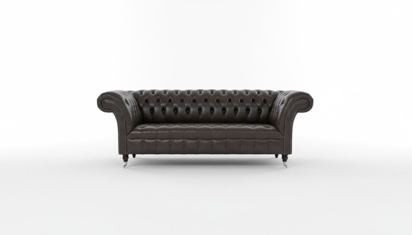 3 Sitzer Chesterfield Polster Sofas Design Luxus Couch Sofa Leder