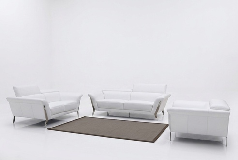 3 Sitzer (ohne 2+1) Sofa Couch Polster XXL Big Sofas Leder Sitz Design