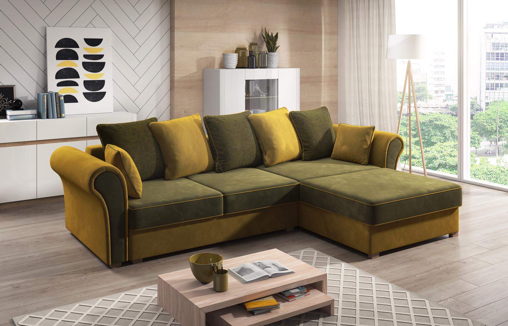 Designer Wohnlandschaft L-Form Couch Ecksofa Polster Garnitur Sofa Eckgarnitur