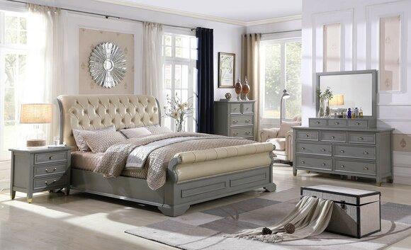 Schlafzimmer Möbel Komplette Sets Bett Nachttisch Kleiderschrank Tisch Neu 3tlg.