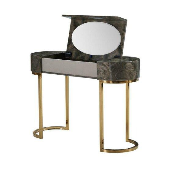 Design Schminktisch Luxus Designer Möbel Schlafzimmer Konsolen Tisch Tische Neu