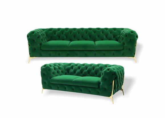 Sofagarnitur 3+2 Sitzer Set Design Sofas Polster Couchen Moderne Couch Sofort