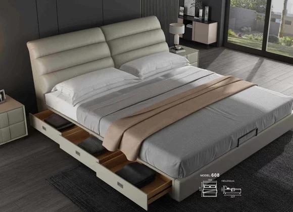 Bett Klassisch Polster Design Luxus Doppel Hotel Betten Schlaf Zimmer