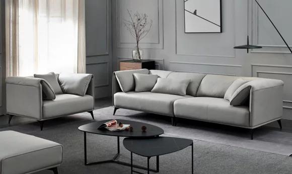 Italienische Design Sofa Sofagarnitur 4+1 Sitzer Couch Polster Möbel