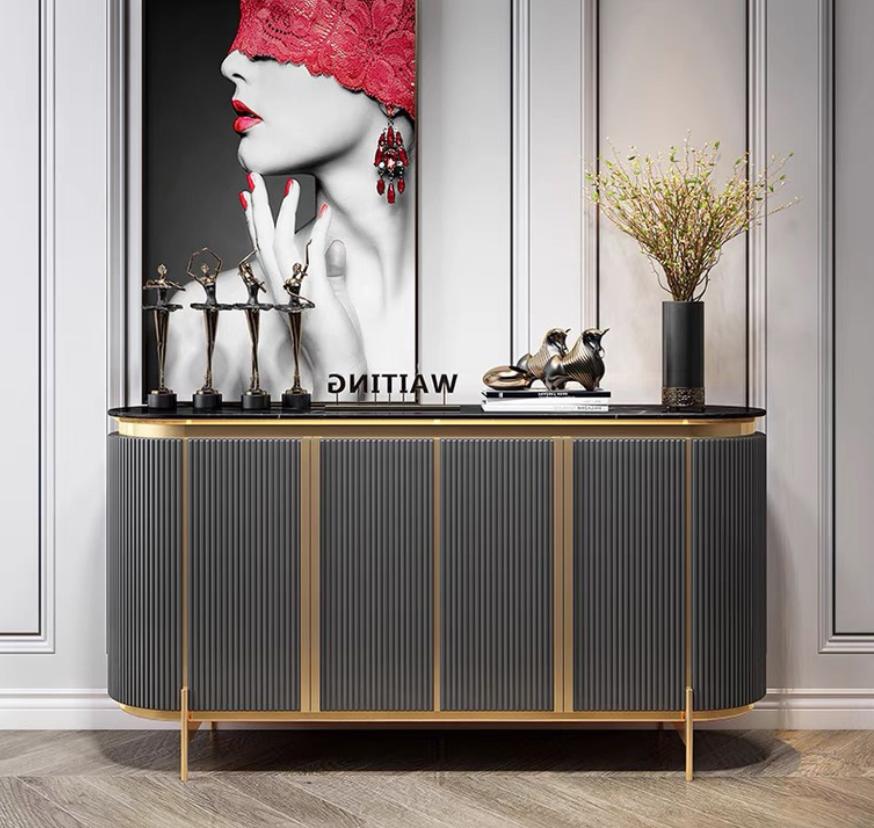 Modernes Sideboard Kommode Highboard Schrank Anrichte Hochglanz