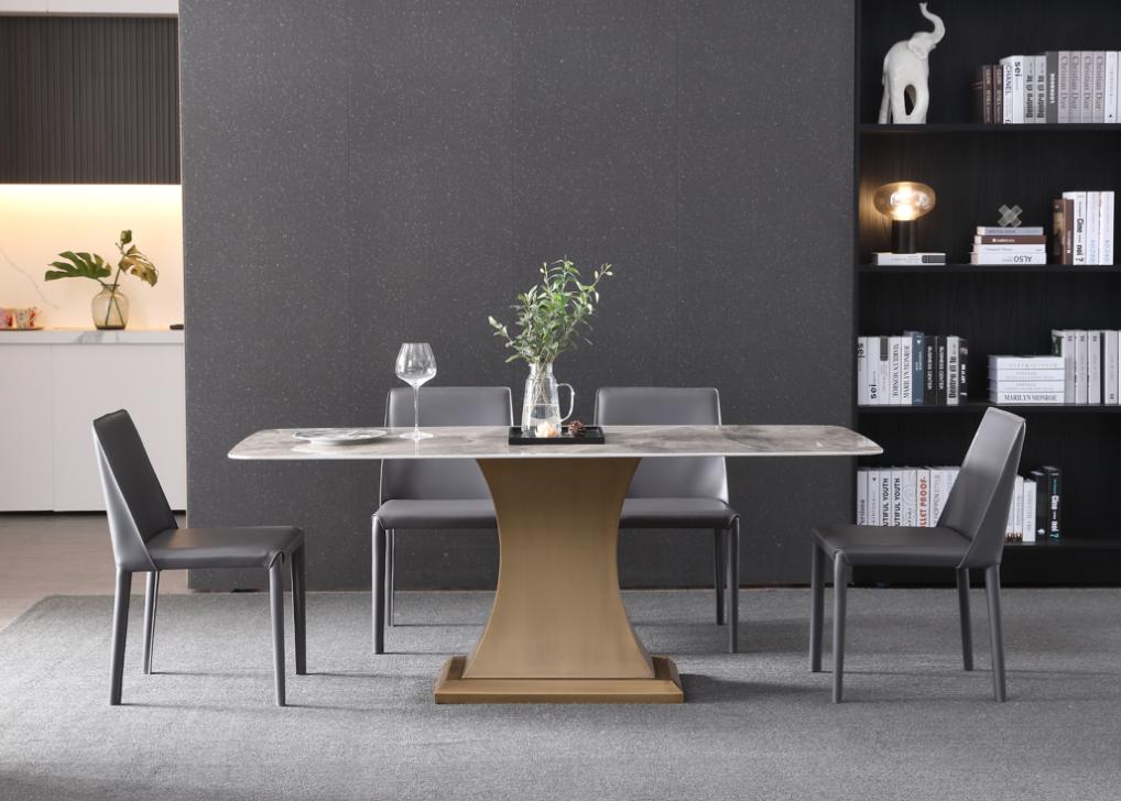 Esszimmer Set Esstisch + 4 Stühle Esszimmer Stuhl Set Garnitur 5tlg.