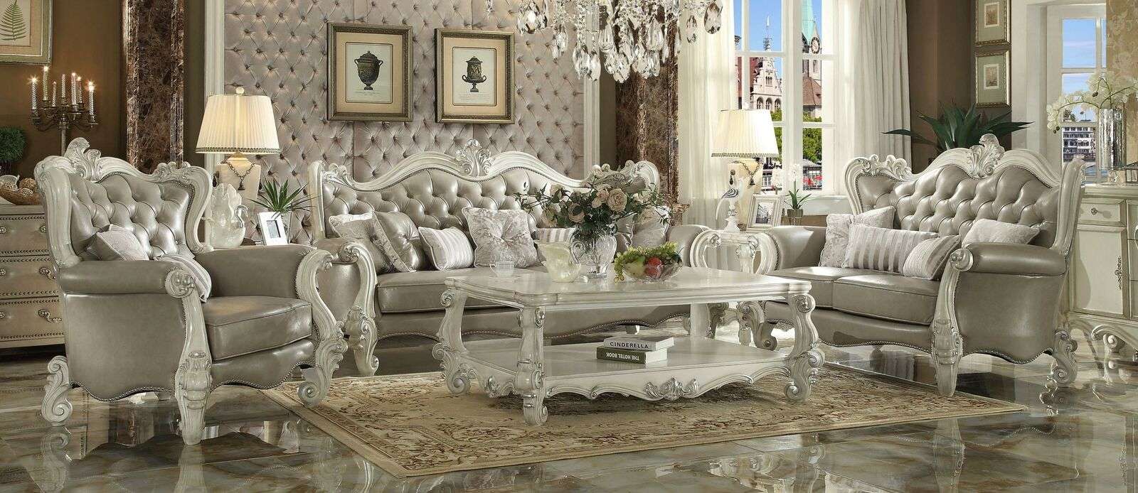 Sofagarnitur 3+2 Sitzer Set Design Sofa Polster Couchen Couch Luxus