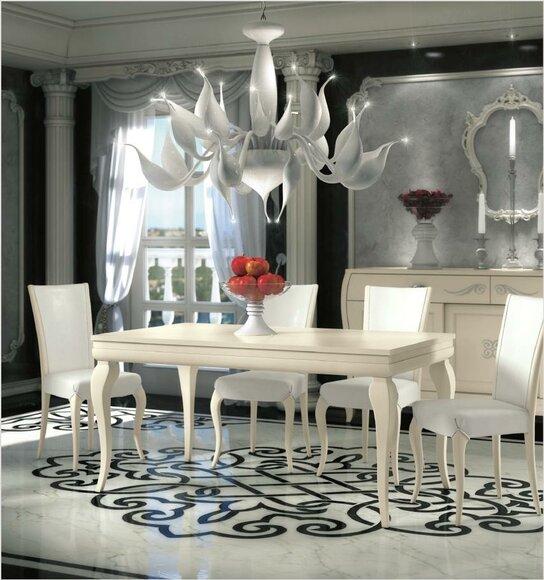 Esszimmer Esstisch Stuhl Ess Tisch Design Gruppe Set 5tlg.