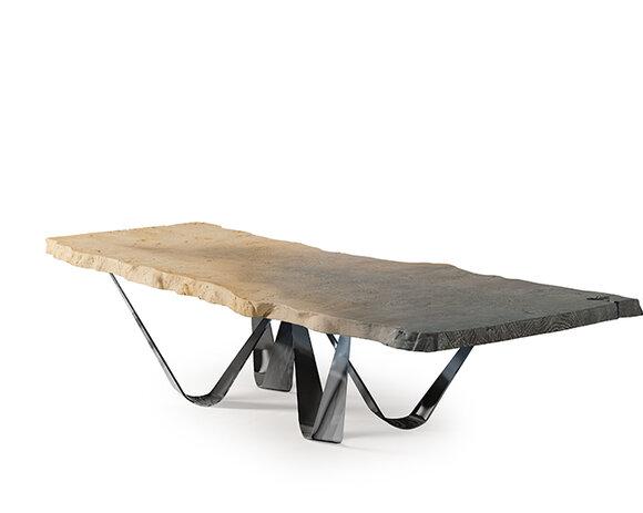 Esstisch Luxus Tisch Massiv Holz Möbel aus Italien Esszimmer Tische Einrichtung