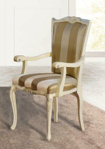 Stuhl Klassischer Design 1 Sitzer Lehnstuhl Holz Stühle Italienische Möbel