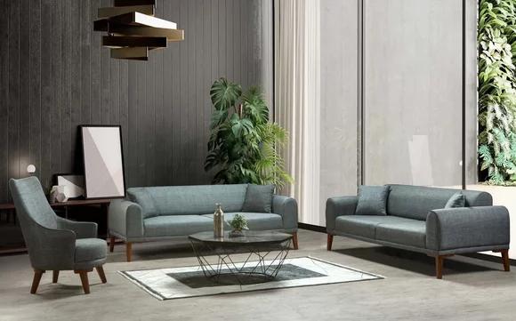 Moderne Sofagarnitur 331 Sitz Sofa Sitz Couch Polster Couchen Möbel