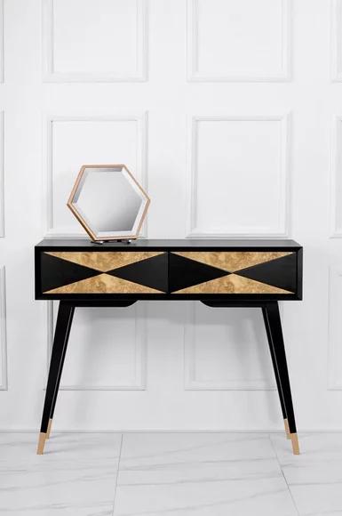 Konsolentisch Tisch Konsole Kommode Abstelltisch Modern Luxus Gold