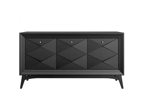 Luxus Kommode Schrank Sideboard Grau Klassischе Kommoden Esszimmer